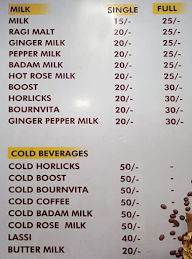 3 Kaal Coffee & Tea Cafe menu 1