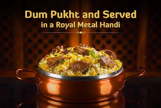 Gosht-e-Nawabi Handi Biryani (Serves 2)