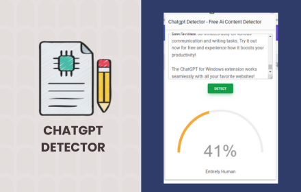 Chatgpt Detector - Free Ai Content Detector small promo image