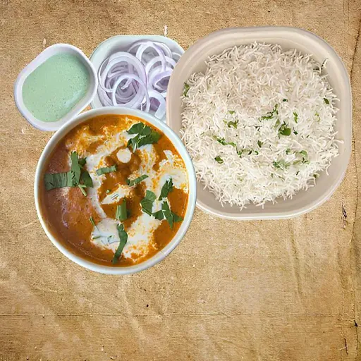 Paneer Butter Masala With Rice/Roti