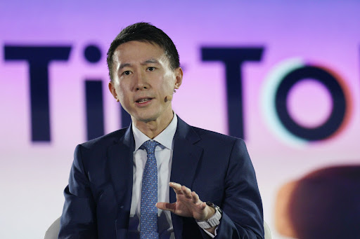 TikTok CEO Shou Chew, who plans to tell Congress his app expends much effort protecting its mostly youthful contingent. Picture: BLOOMBERG