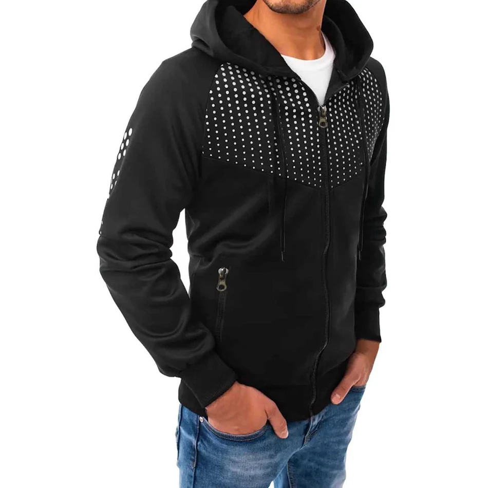 Felpa Sportiva Fitness Uomo Autunno Inverno Stampata Un Pezzo Comfort e Stile per Allenamenti e Abbigliamento Casual
