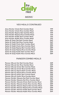 The Daily Meal menu 2