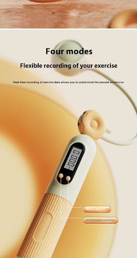 Title 3, Jump Rope With Counter, Adjustable Skipping Rop...