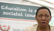 Angie Motshekga. File photo.