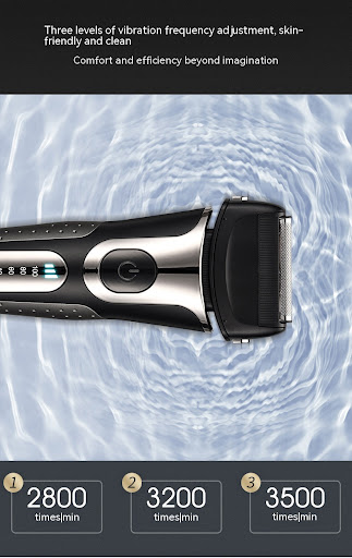 Title 11, Mens Rechargeable Three-blade Floating Shaver ...