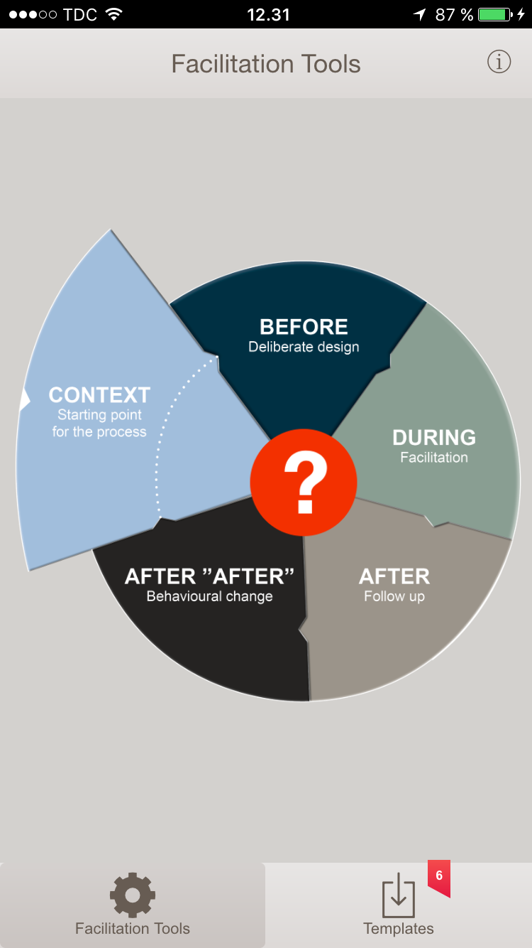 Facilitation Screen 1