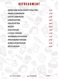 Gosssip Corner menu 8