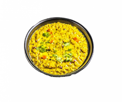 Garlic Spinach Khichdi