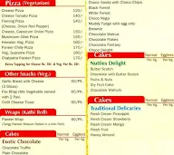 Cakes 'N' Bakes menu 2