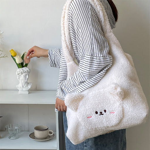 Title 7, Personalized Womens Bag 3D Cartoon Bear Lamb W...