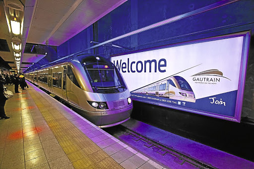 The City of Johannesburg is questioning the acquisition of land housing the Sandton Gautrain station./Halden Krog