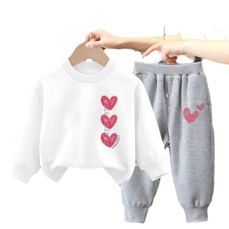Meisjes trui tweedelige set, perfect voor de winter. Zacht en comfortabel, ideaal voor dagelijks gebruik en speciale gelegenheden. Stijlvol en functioneel.