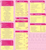 Baskin Robbins menu 1