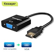 Dây Cáp Chuyển Đổi Essager Hdmi Sang Vga 1080P Cho Ps4 Tv Laptop