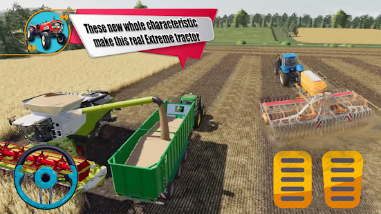 New Tractor Drive Simulator 3d- Farming Game 2019 1.01 APK + Mod (Free purchase) for Android