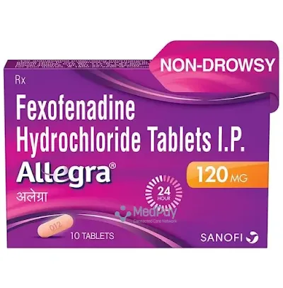 Allegra 120mg Tab - 10