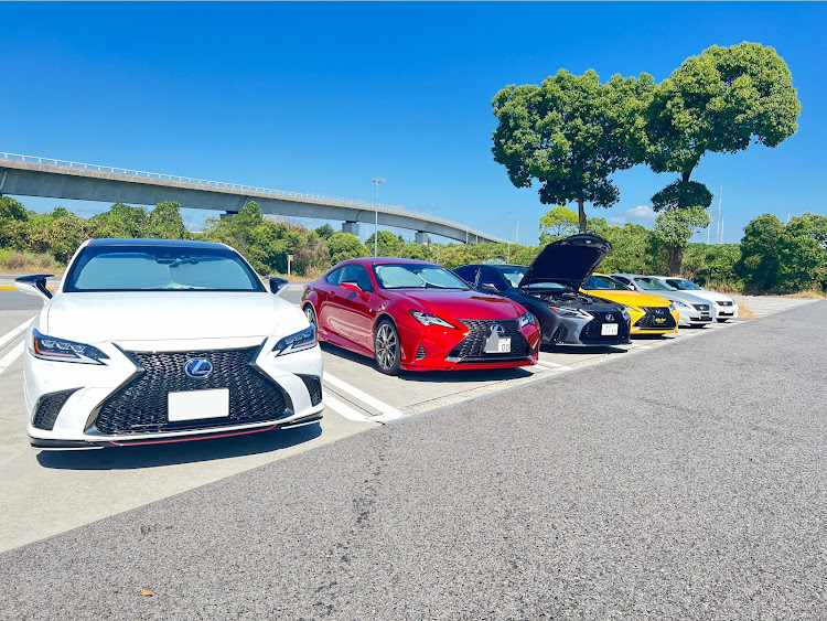 IS Fのレクサスオフ会・レクサス・オフ会・湾岸長島PA・レクサスで走ろうに関するカスタム事例の投稿画像4枚目