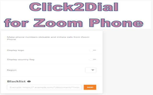 Click2Dial for Zoom Phone Preview image 1