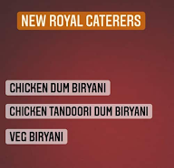 New Royal Caterers menu 2