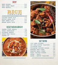 The Madras Mess menu 6