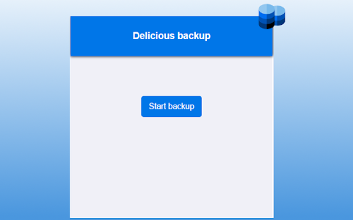 Delicious Backup