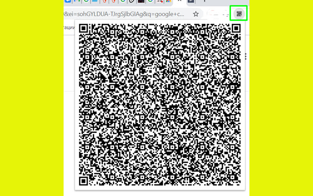 Site to smartfone [QR] chrome extension