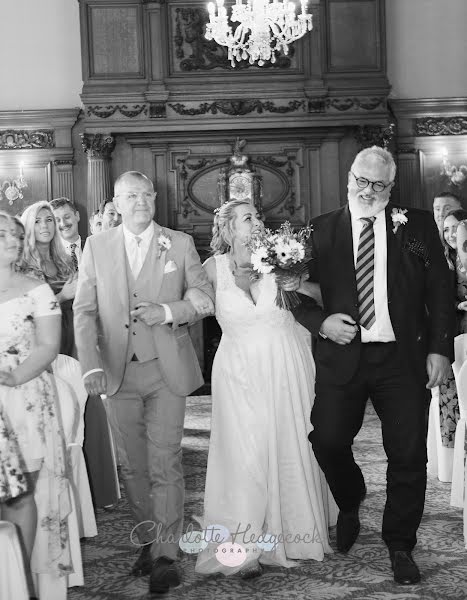 Wedding photographer Charlotte Hedgecock (charlottehedge). Photo of 7 October 2019