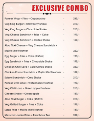 Burger Beans Cafe menu 3