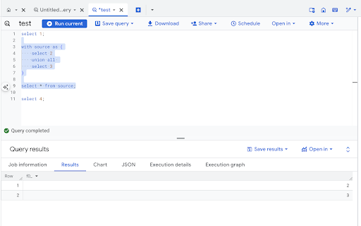 BigQuery Smart Execute