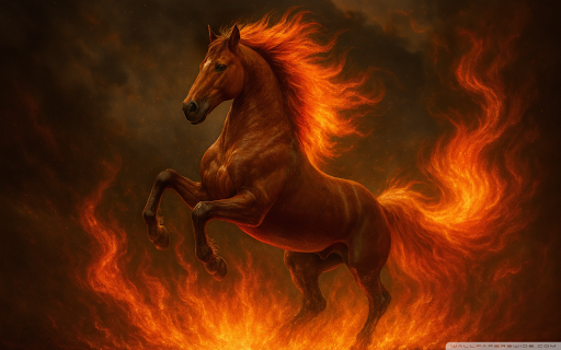 Fire Spirit Horse Preview 1