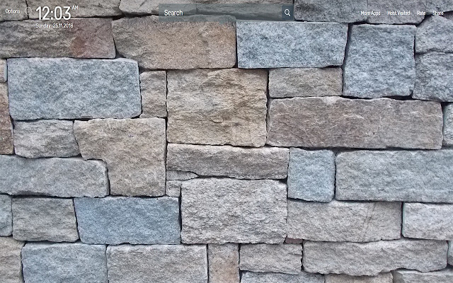 Brick Wallpapers NewTab Theme