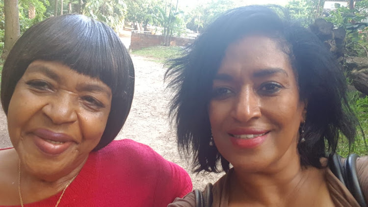 Esther Passaris with her mum