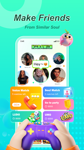 Screenshot Karawan - Group Voice Chat