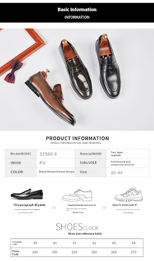 Title 1, Mens Leather Summer British Style Simple Busin...
