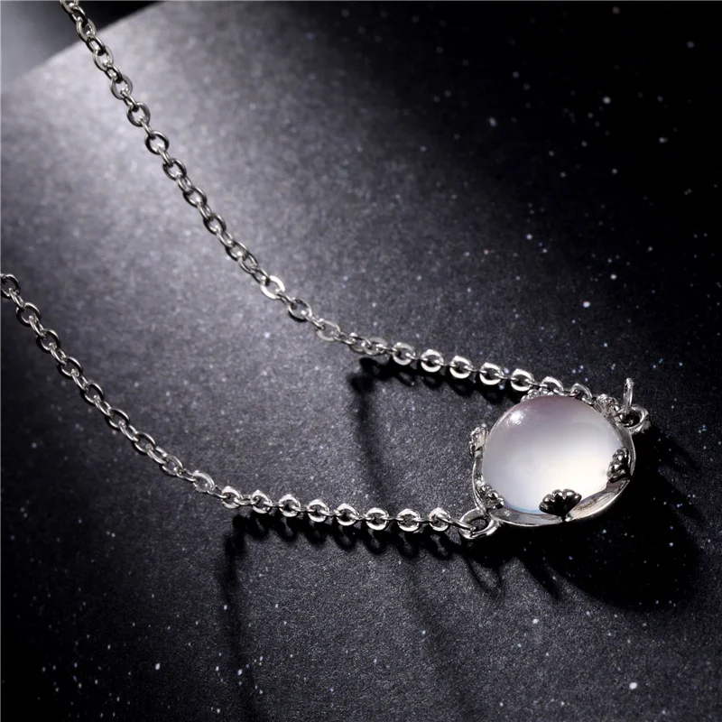 Women's Moonstone Necklace