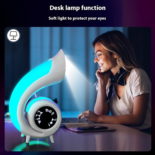 Title 4, Lyrics Display Conch Bluetooth Audio RGB Ambien...