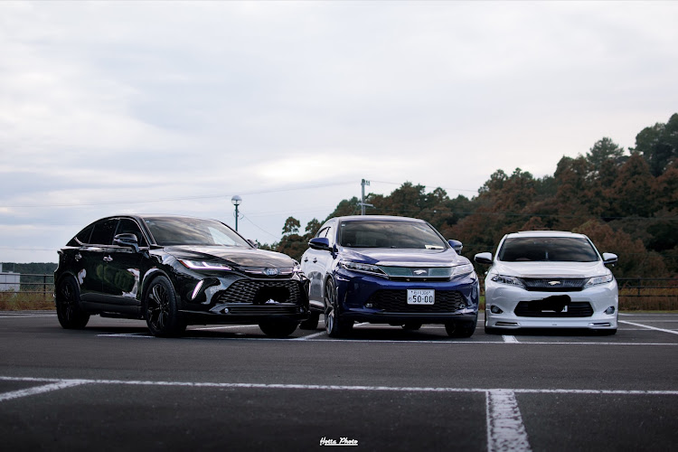 ハリアーの10月も宜しくお願いします・オフ会・ドライブに関するカスタム事例の投稿画像5枚目