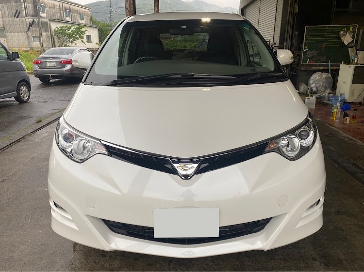 エスティマの#スパシャン・#SAMURAI STAR・#サムライスター・#スパシャン2021Angelwax・#洗車に関するカスタム事例の投稿画像1枚目