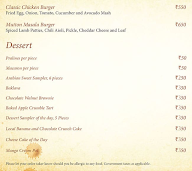 Grand Lounge menu 5