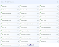 Food Petroleum menu 1