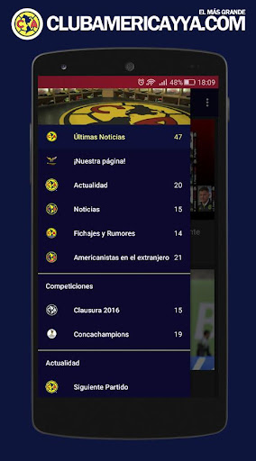 América y ya