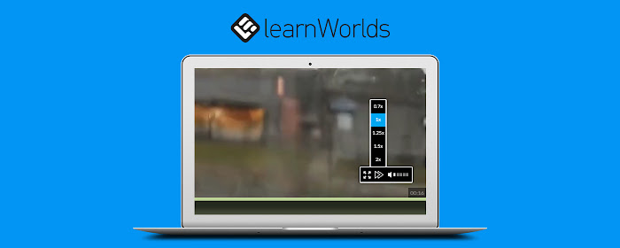 LearnWorlds Video Speed Controller marquee promo image