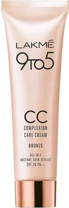 Lakme 9to5 Cc Cream 03bronze - 9 gm