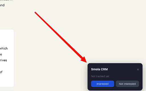 Smola CRM screenshot 1