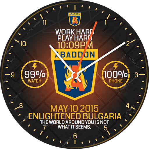 WatchFace for Ingress