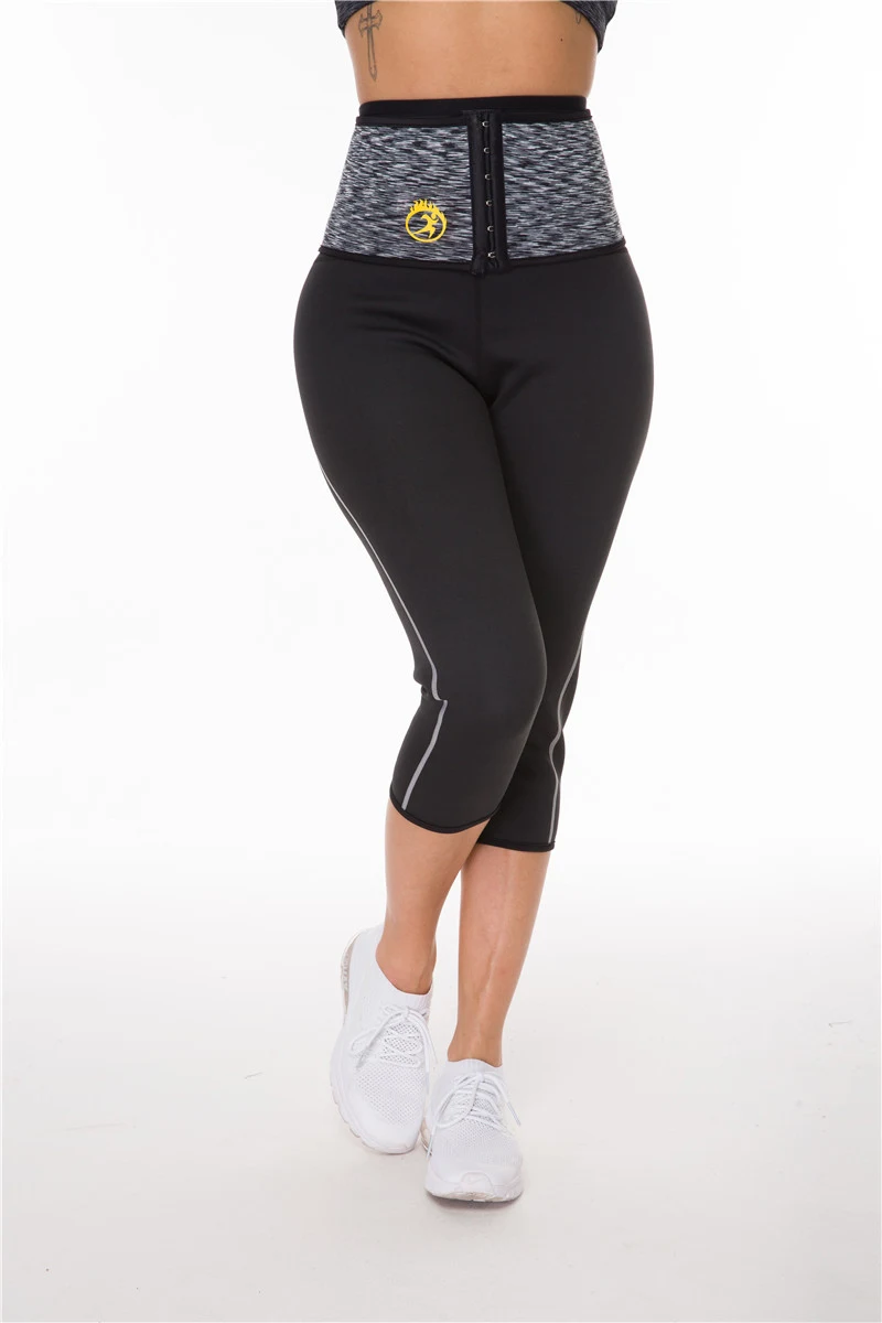 Title 4, Kompressions-Taillen-Schwitzhose Fitness Yoga P...