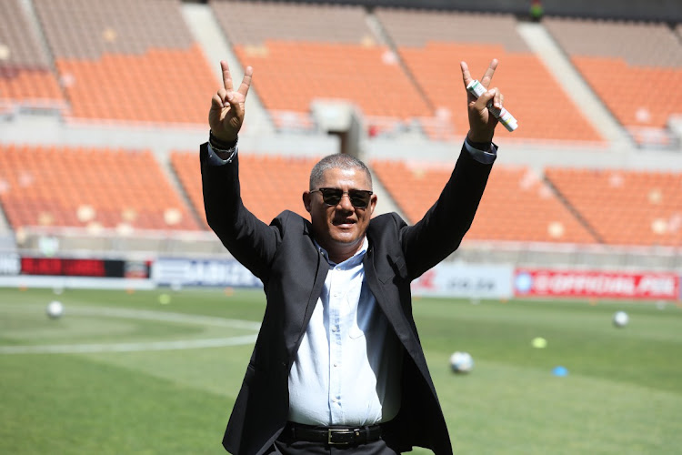 Kaizer Chiefs interim coach Cavin Johnson before their DStv Premiership match against Polokwane City at Peter Mokaba Stadium in Polokwane on Saturday.