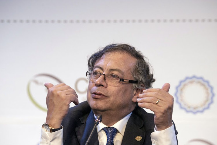 Colombian President Gustavo Petro. Picture: BLOOMBERG/ANITA POUCHARD SERRA