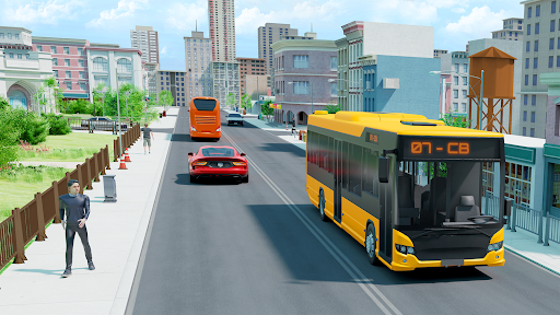 Screenshot Coach driving Bus games 3D